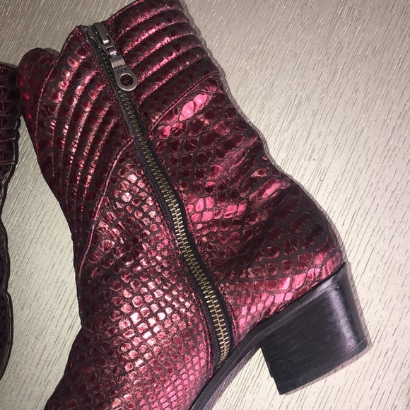 Modern Vice Snake Boots Size 8 - Picture 6 of 16